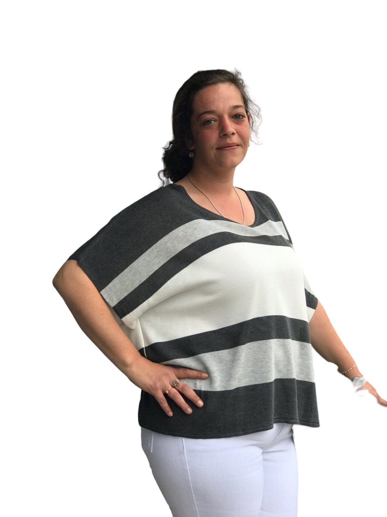 Stripe Pullover Wonder | One Size Ganz One Size