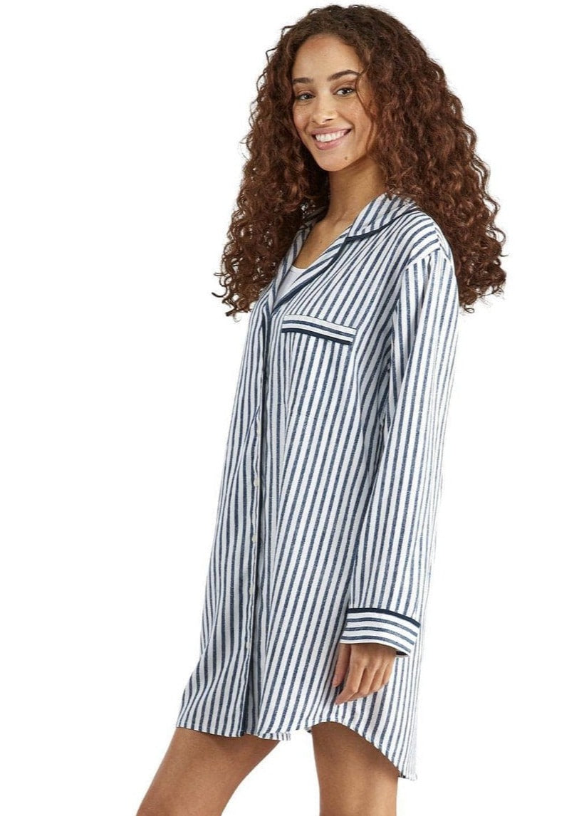 Striped Pajama | Nightshirt and Pant Two’s Company Pajamas s/m / Top