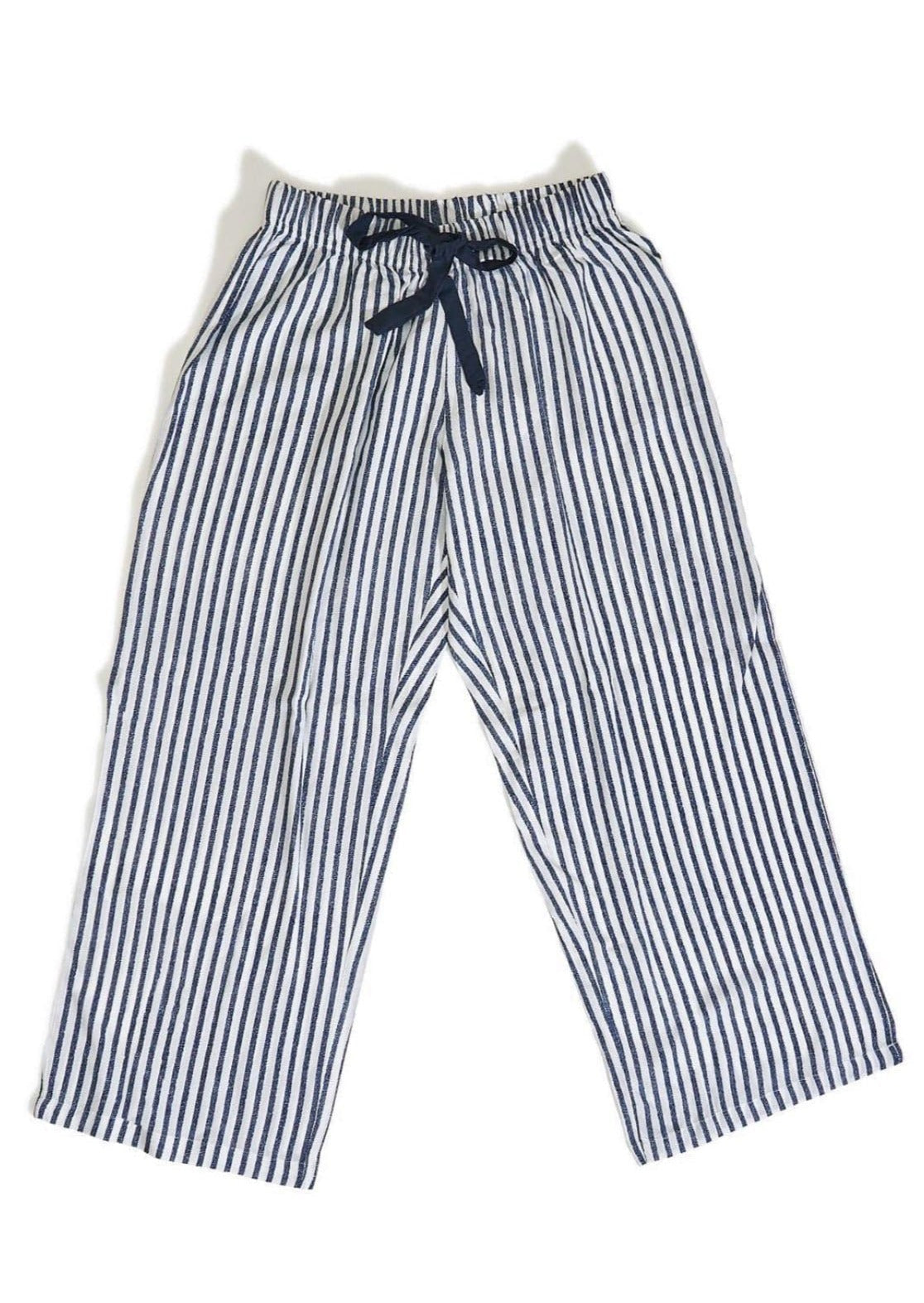 Striped Pajama | Nightshirt and Pant Two’s Company Pajamas