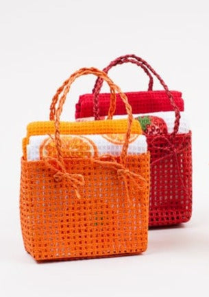 Sweet Basket of Kitchen Towels One Hundred 80 Degrees GIFT