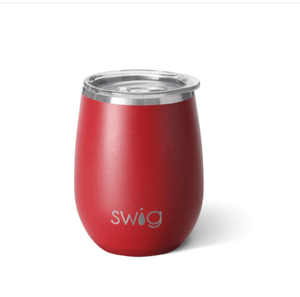 SWIG | Solids SWIG Drinkware Stemless Wine 14oz / Crimson