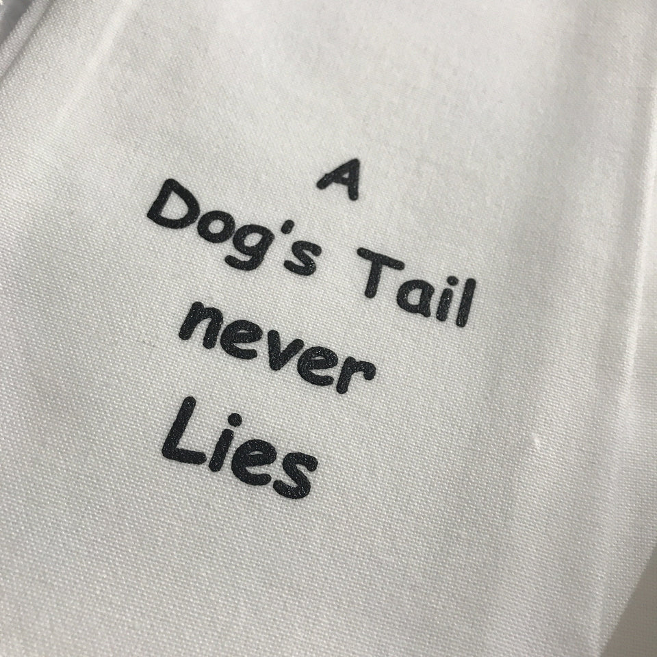 Tea Towel - dogs tails Whimsy Me TEA TOWEL