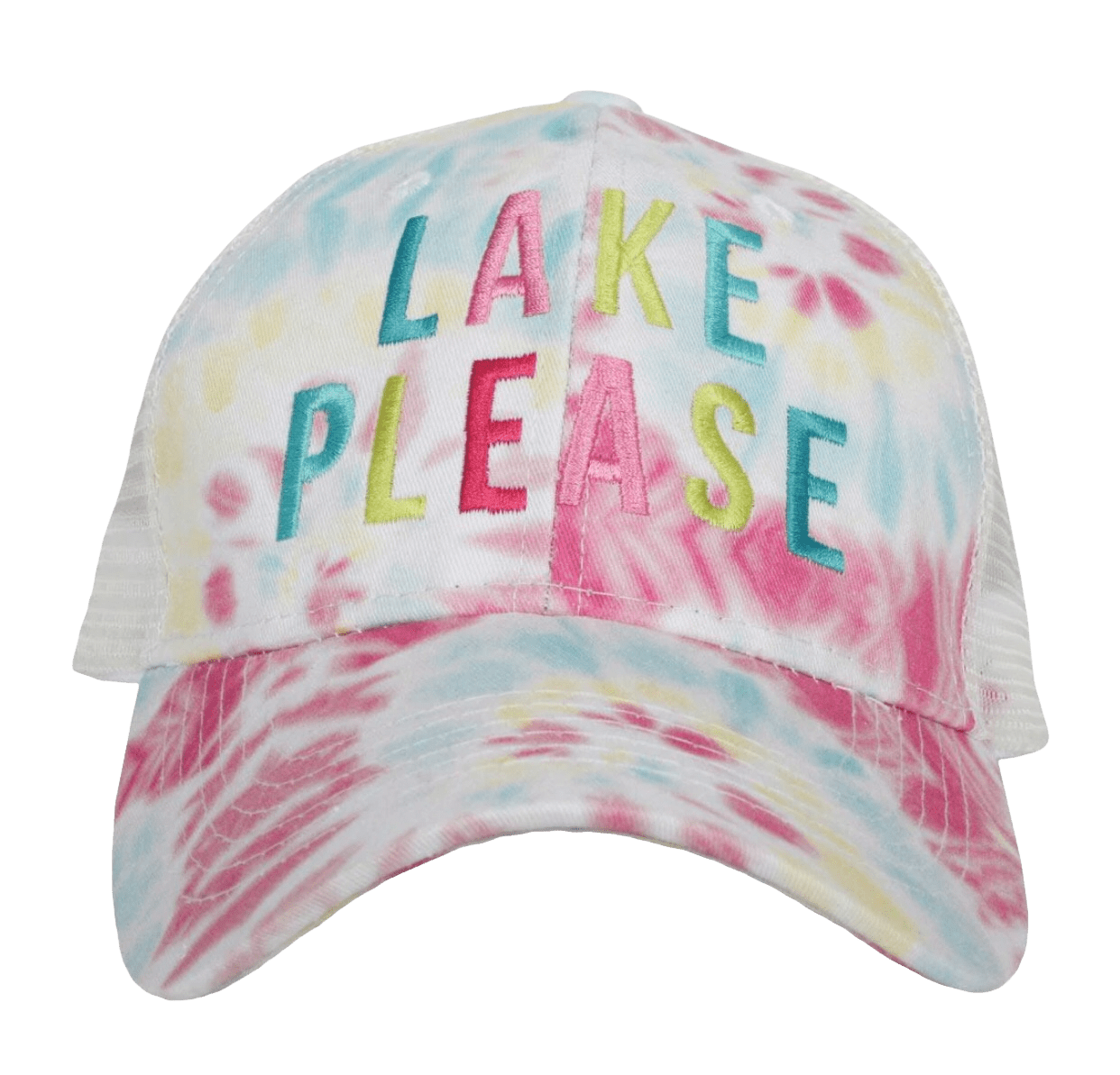 Tie Dye Trucker Hat KATYDID Hats Lake