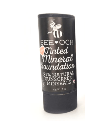 Tinted Mineral Sunscreen Stick and Foundation 2oz Bee-Och Skin Care Valerie