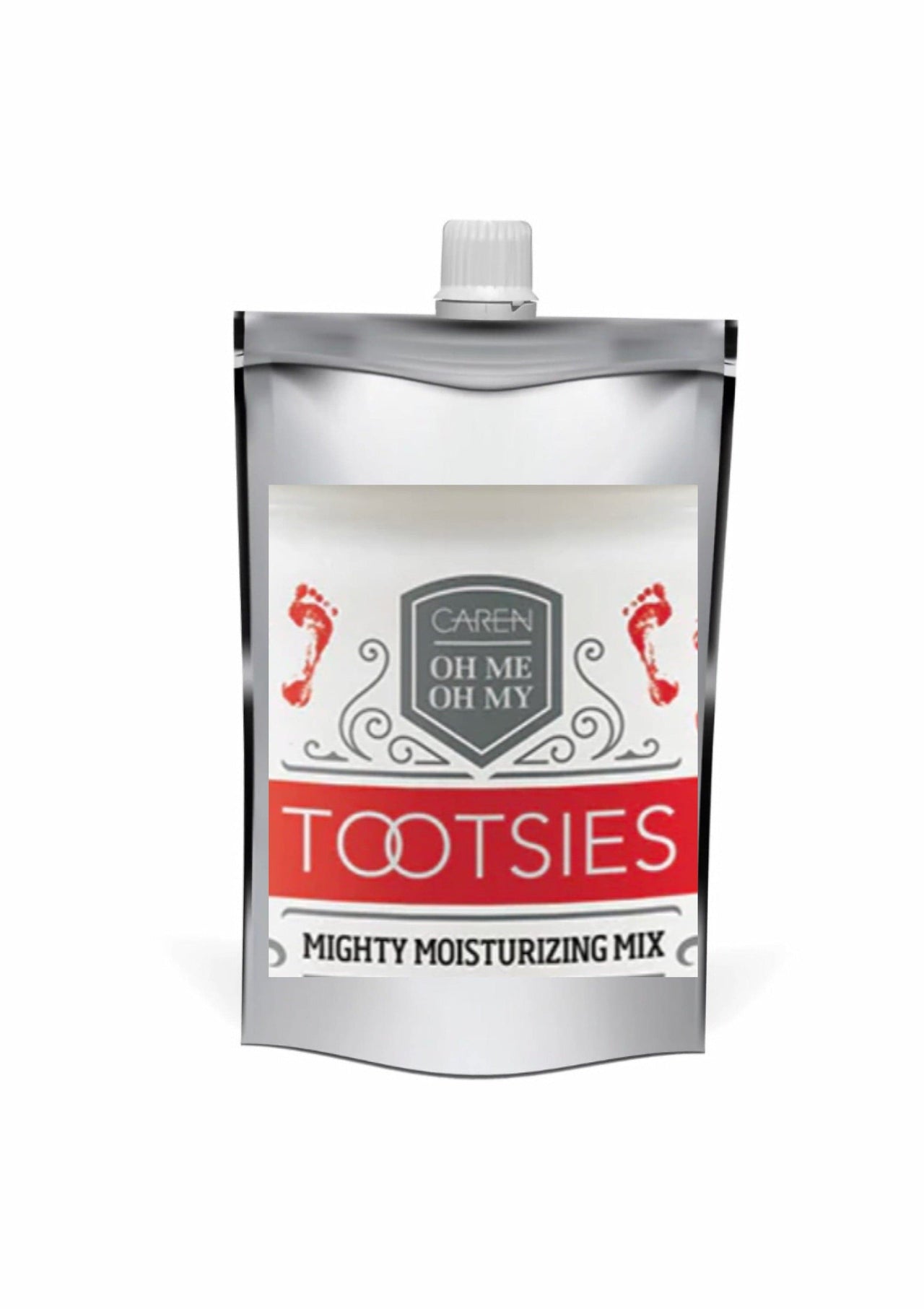 Tootsies Mighty Foot Moisturizer  Caren Caren Foot Care Tube