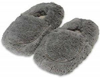 Thumbnail for Warmies Lavender Plush Slippers & Boots WARMIES / INTELEX USA slippers GRAY SLIPPER