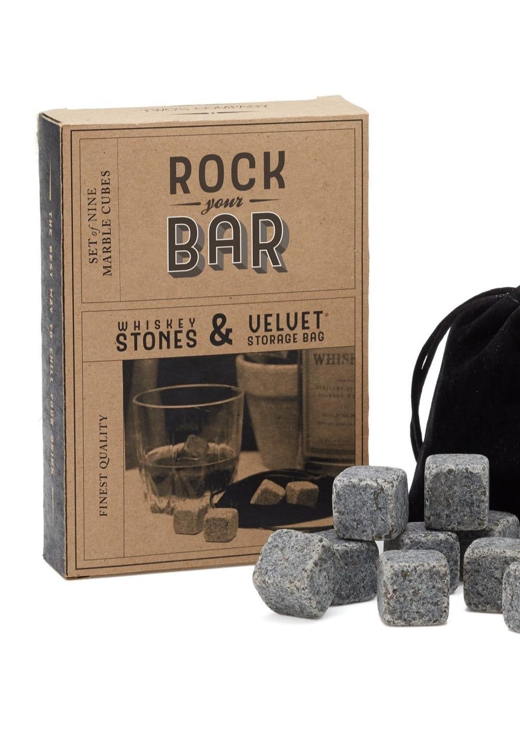 Whiskey Stones Two's Company Drinkware